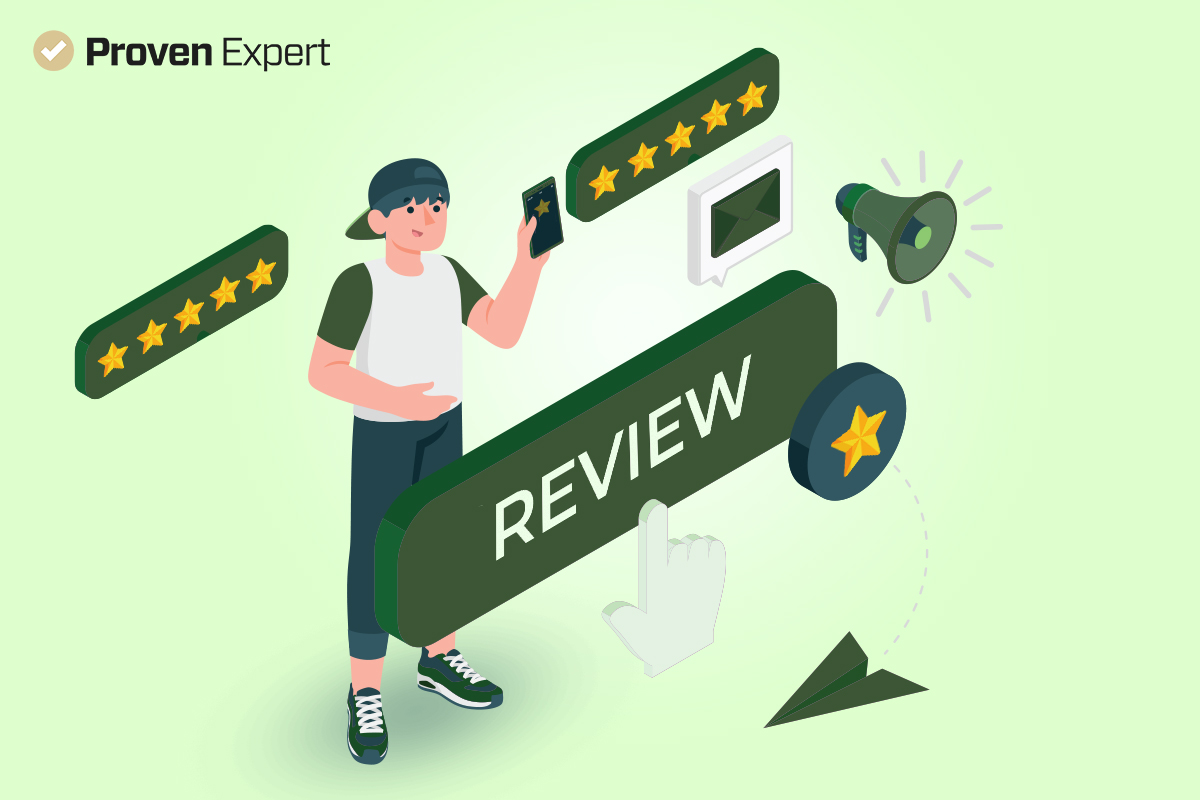 Die Bewertung basierend auf 1.000+ Feedbacks